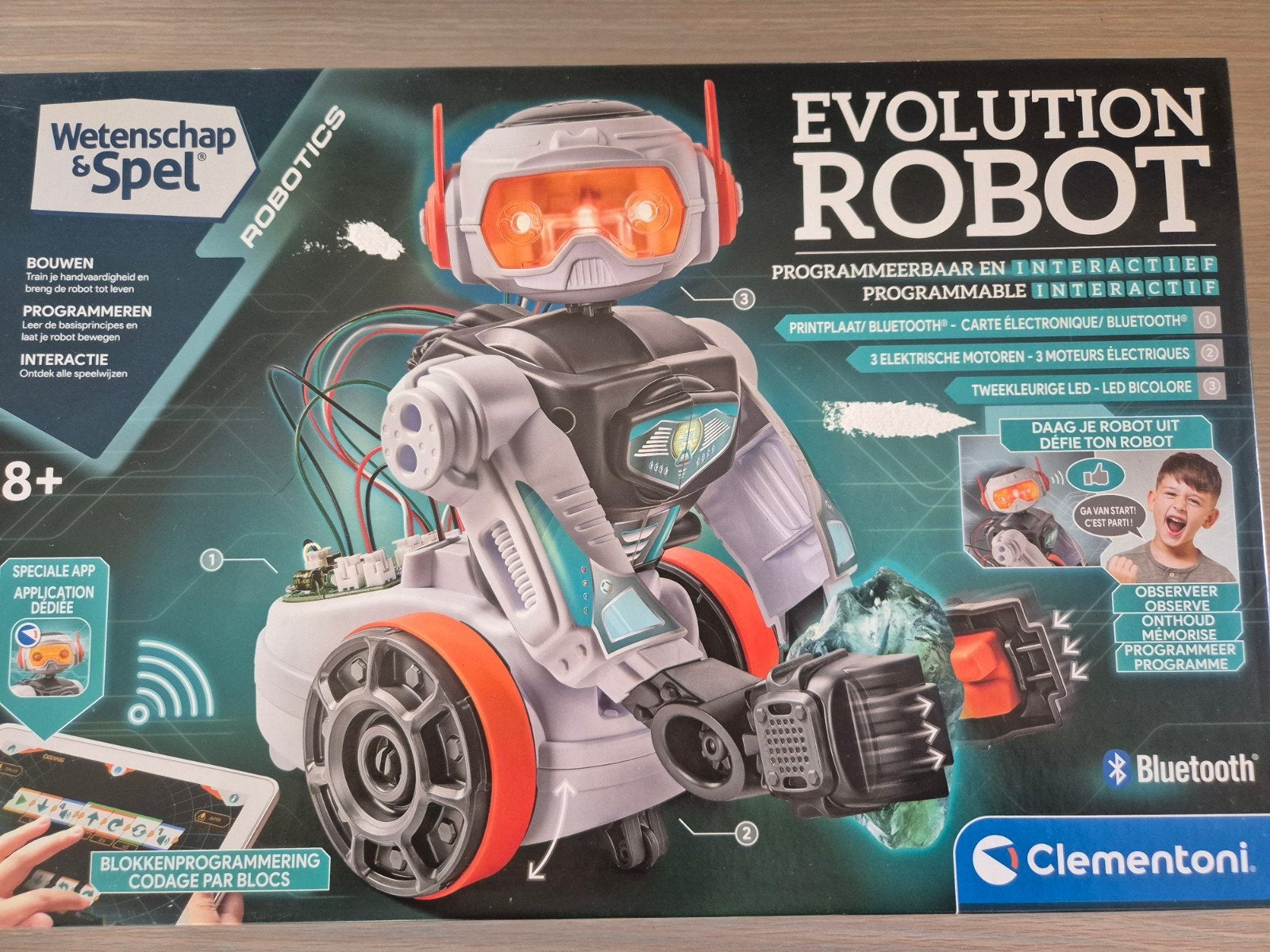 Clementoni Evolution Robot - Wetenschap & Spel (8+) - NIEUW, Kinderen en Baby's, Speelgoed | Overig, Ophalen