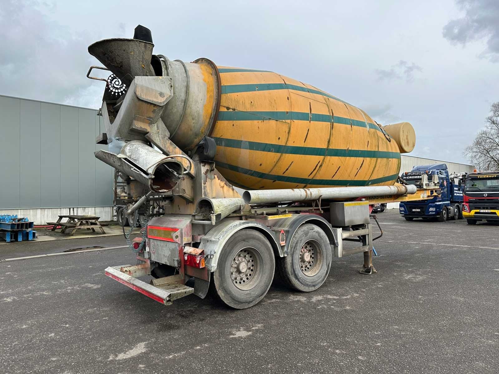 Mol - 2015 - M1012 - Aanhangwagen - Betonmixer, Auto diversen, Gebruikt