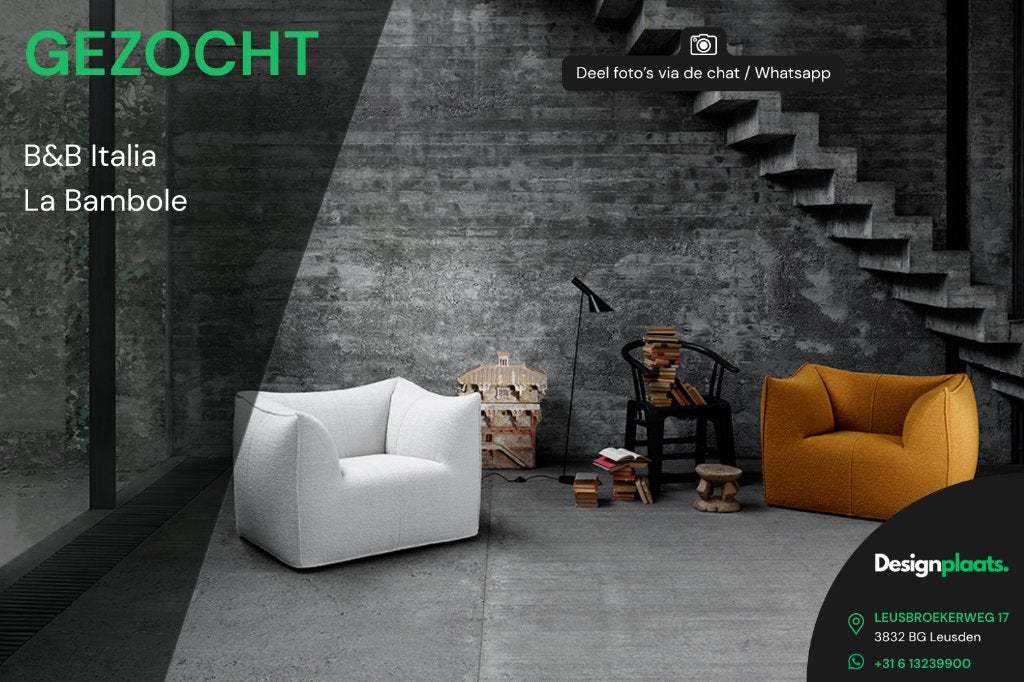 GEZOCHT: B&B Italia Le Bambole — Direct Inkoop, Huis en Inrichting, Zetels | Zetels, Ophalen of Verzenden, Stof, Bankstel Bank Zetels Sofa Hoekbank Design bank