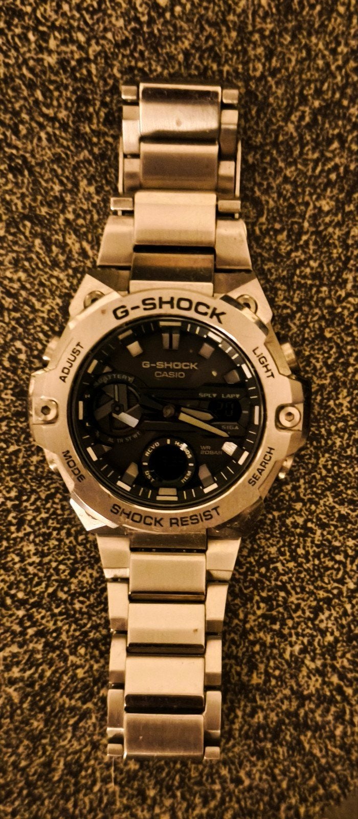 G-Shock, Ophalen