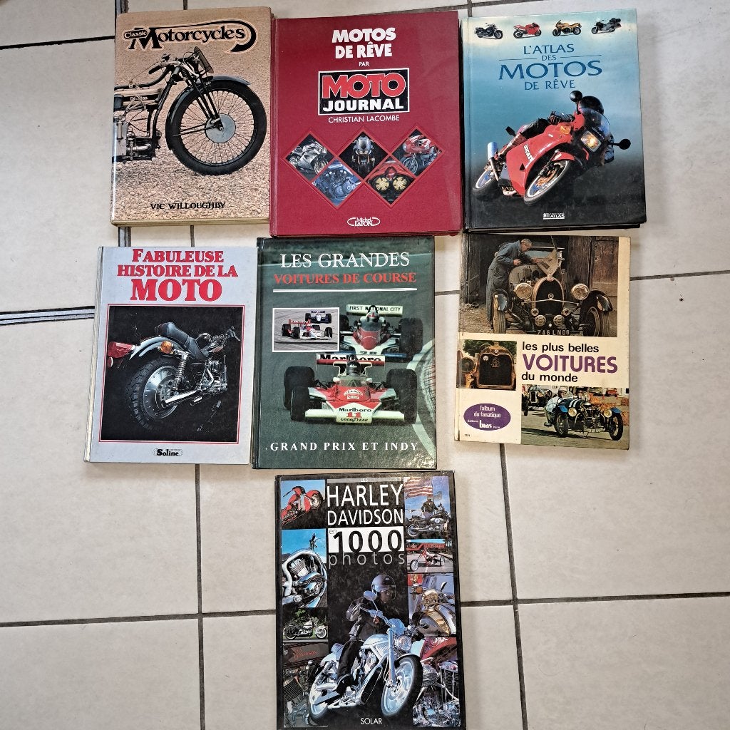 livre ancienne moto collection, Enlèvement ou Envoi, Comme neuf