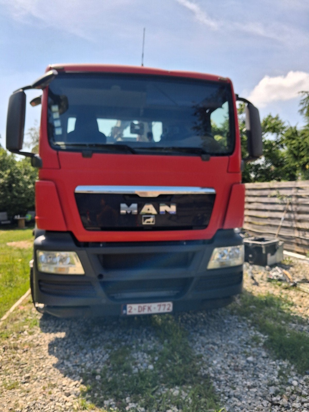 Vrachtwagen man tgs 26.320 kraan containersysteem, Autos, Achat, Boîte manuelle, MAN, Particulier