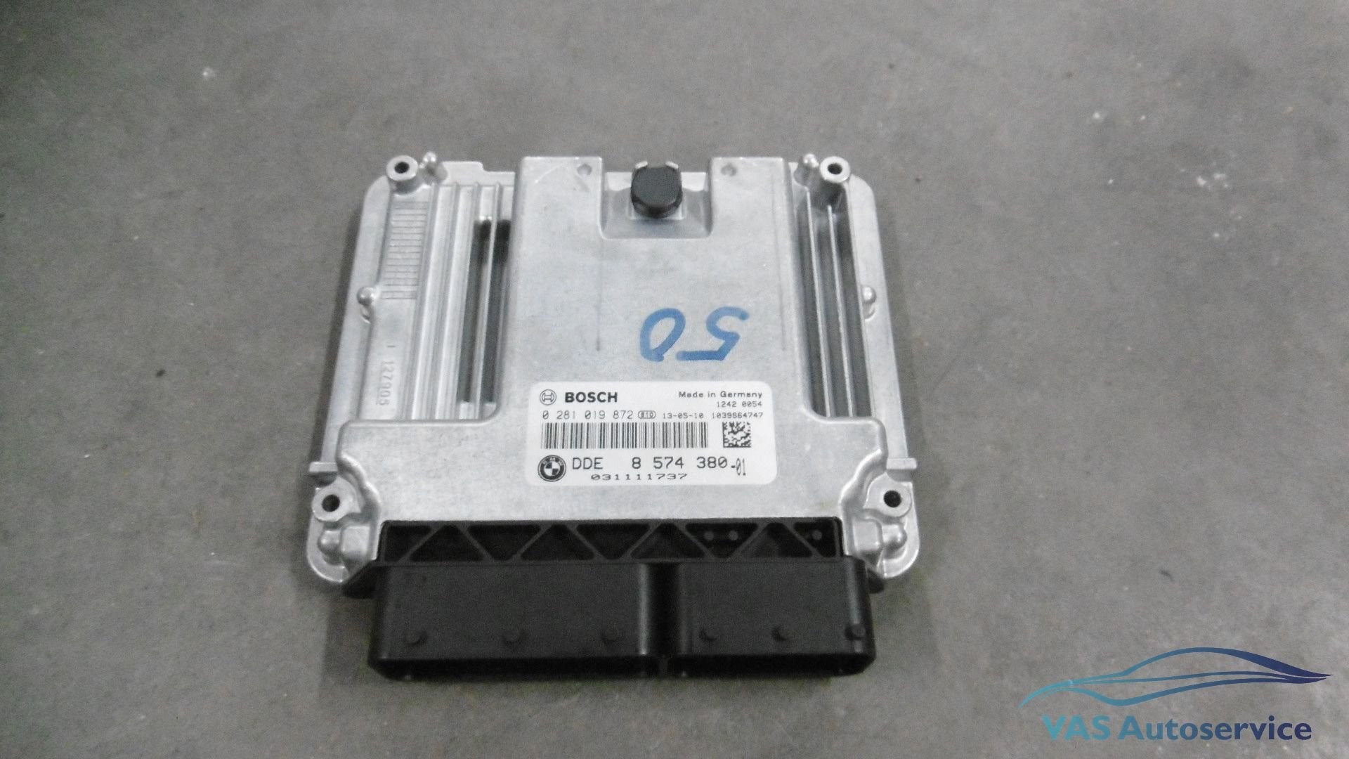 Motorcomputer BMW N47D   13 61 8 586 534, -, Origine de la pièce connue, Utilisé, -