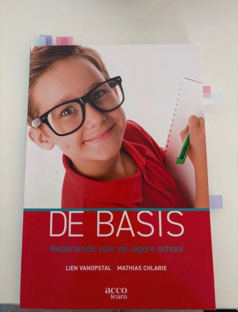 Boek ‘de basis’, Ophalen, Zo goed als nieuw, Hoger Onderwijs, Acco learn