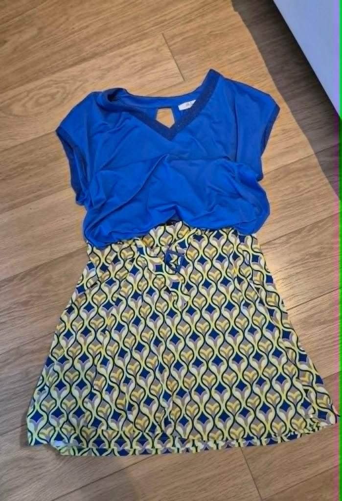 T shirt vila joy met bij passend rokje, Kleding | Dames, Dames-kledingpakketten, Ophalen, Zo goed als nieuw, Maat 42/44 (L)