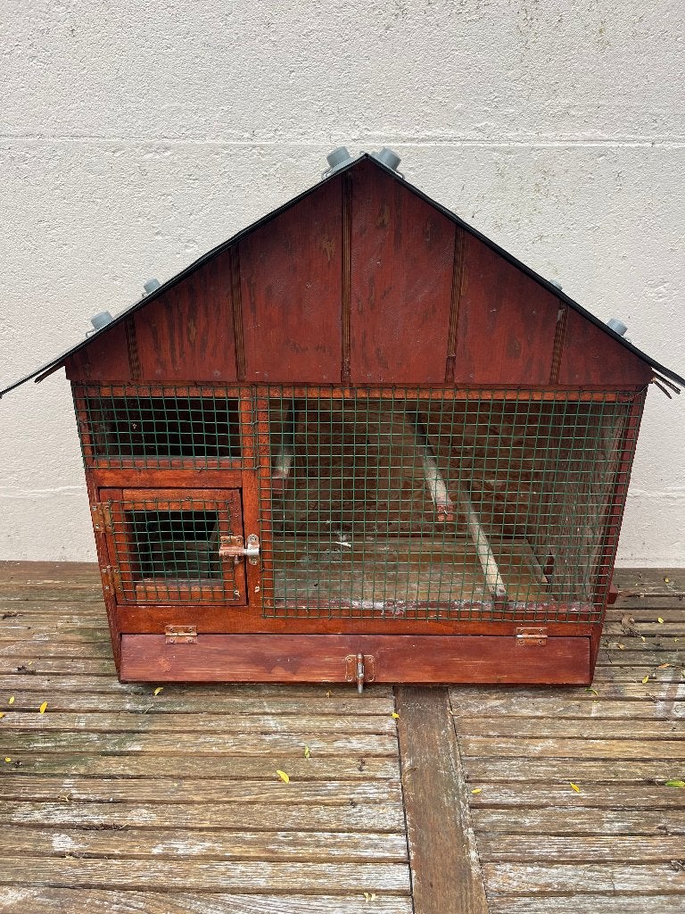 houten vogelkooi, Dieren en Toebehoren, Ophalen, Gebruikt, Hout, Vogelkooi