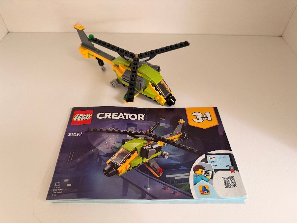 LEGO Creator Set - Helicopter Adventure (31092), Enlèvement ou Envoi, Lego, Ensemble complet, Creator