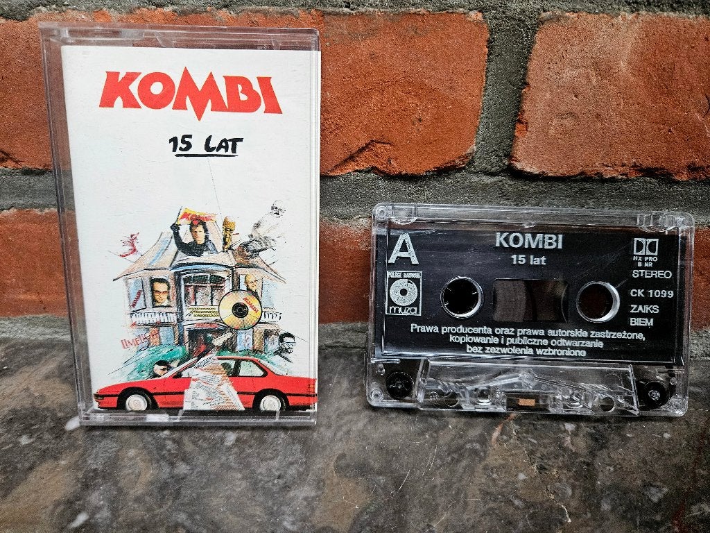 Kombi – 15 Lat cassette | pop / synth-pop / Polish music, Ophalen of Verzenden, Pop