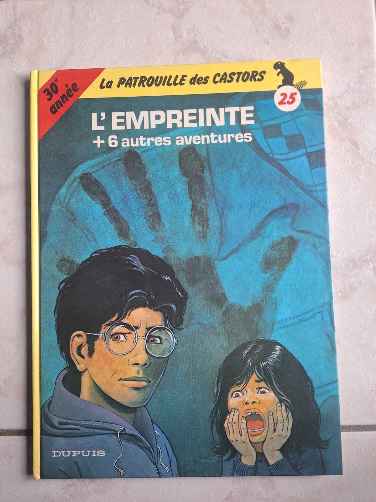 La Patrouille des Castors 25 L'Empreinte 1984 Eo Cotée, Livres, Une BD, Enlèvement, Comme neuf