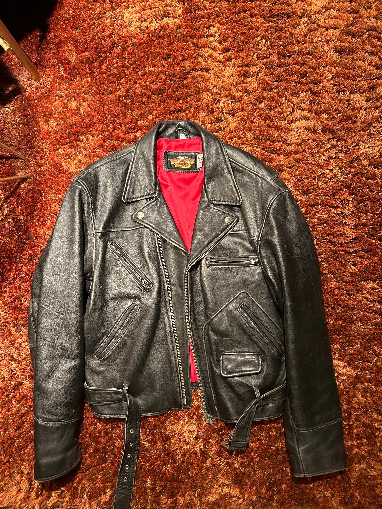 Harley Davidson leather jacket, Motoren, Kleding | Motorkleding, Ophalen, Nieuw zonder kaartje, Jas | leer, Harley-Davidson