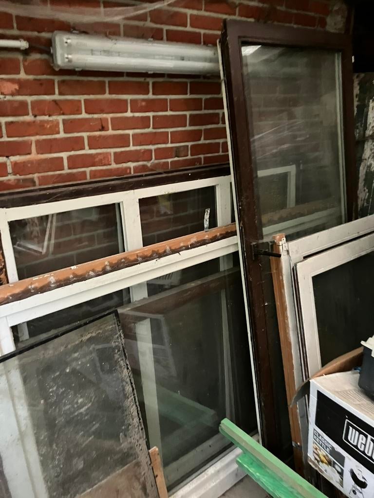 Ramen - gratis, Doe-het-zelf en Bouw, Ophalen, Overige materialen, Gebruikt, Raamkozijn