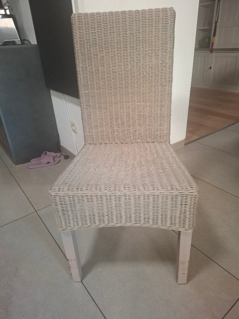 Rieten stoelen, Gris, Osier ou Rotin, Landelijk, Enlèvement