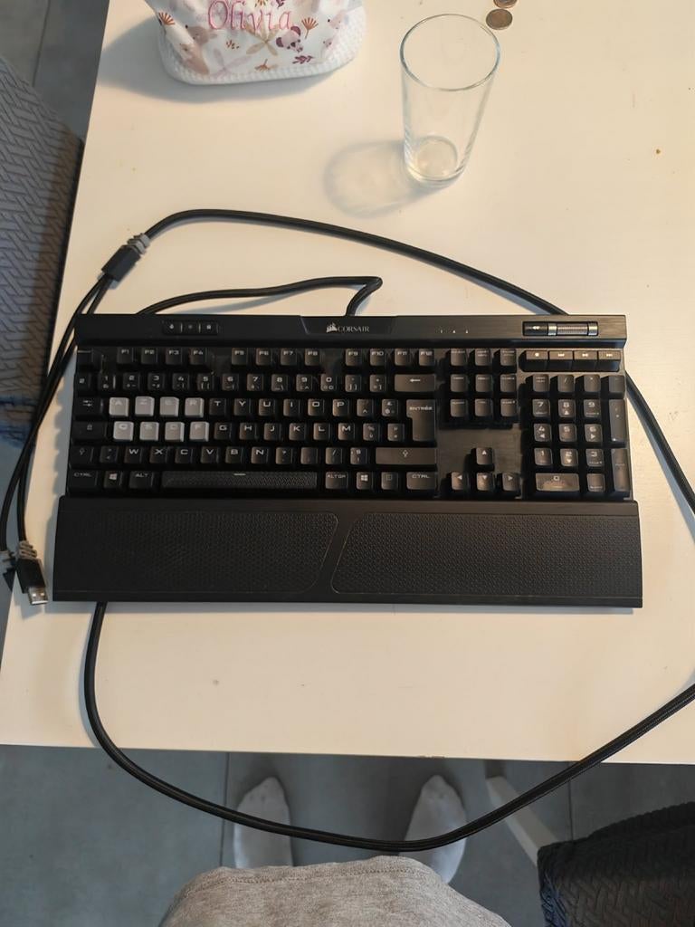 Clavier Mécanique Corsair k70, Informatique & Logiciels, Claviers, Enlèvement, Filaire