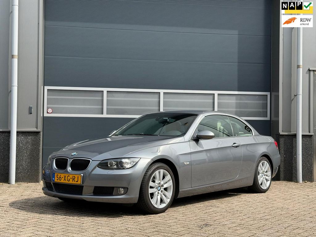 BMW 320 3-serie Cabrio 320i High Executive bj.2007 Cabrio|Sp, Auto's, BMW, Beige, Cabriolet, Handgeschakeld, 157 g/km