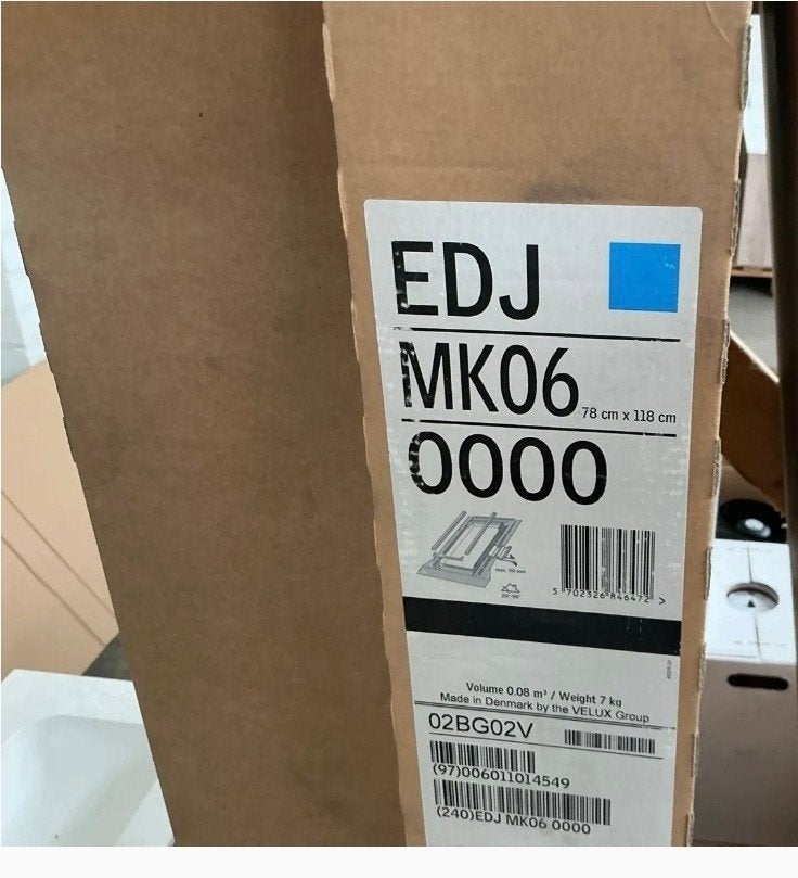 Velux EDJ MK06 Gootstuk (78 x 118 cm)Verdiepte inbouw nieuw–, Enlèvement ou Envoi, Neuf