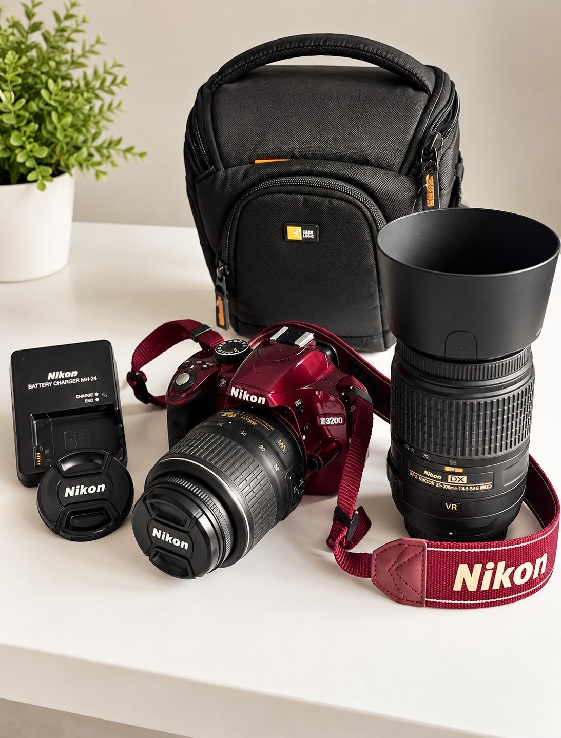 Appareil Nikon + objectif, TV, Hi-fi & Vidéo, Enlèvement, Comme neuf, Nikon