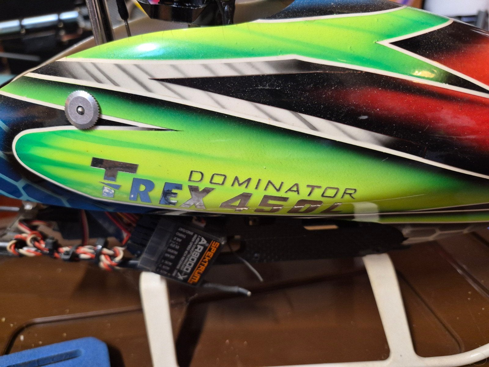 Dominator align  450 met spektrum  beast X, Hobby en Vrije tijd, Ophalen of Verzenden, Gebruikt, Helikopter