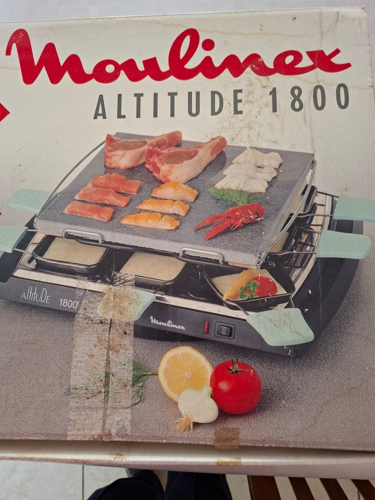 Pierrade MOULINEX 1800, Electroménager, Enlèvement