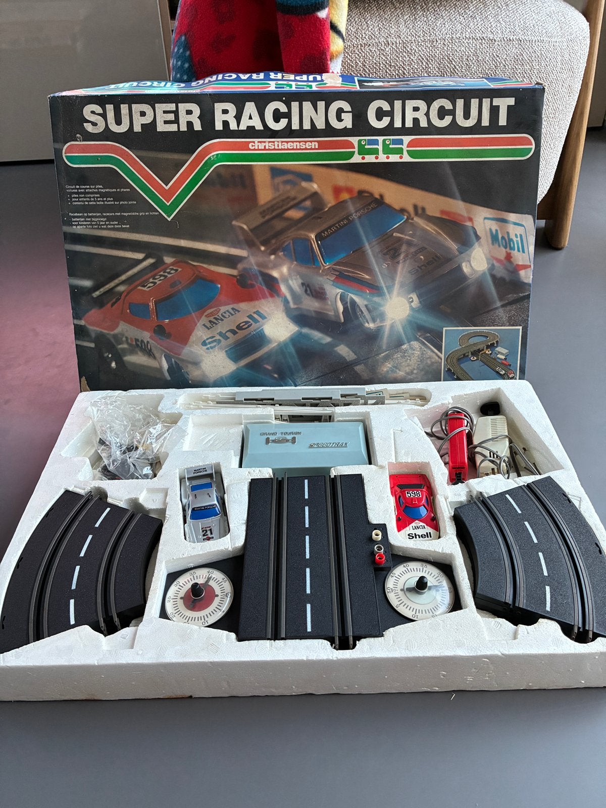Super Racing Circuit, Kinderen en Baby's, Speelgoed | Racebanen, Ophalen, Zo goed als nieuw, Racebaan