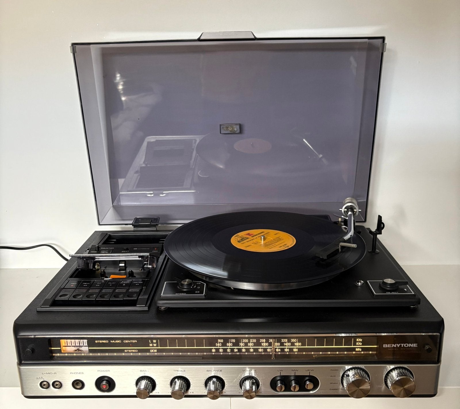 Bentone M5132L draaitafel, Audio, Tv en Foto, Platenspelers, Ophalen, Zo goed als nieuw
