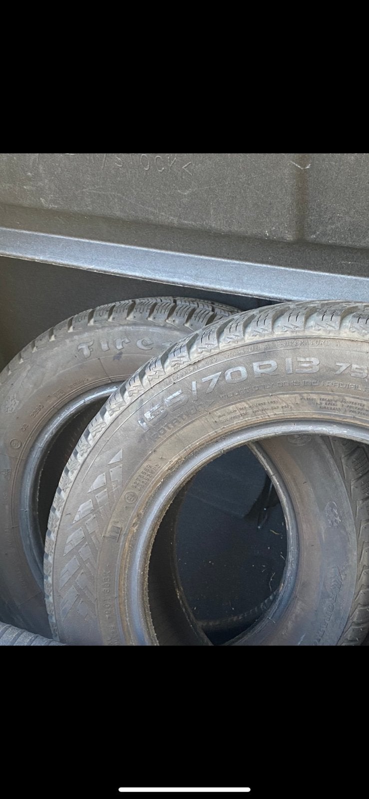 Banden 155/70 R13 75T, Ophalen of Verzenden, Gebruikt