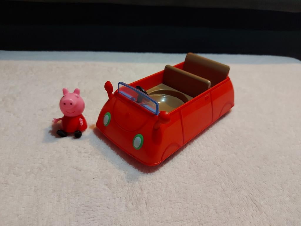Peppa Pig voiture rouge, Enlèvement