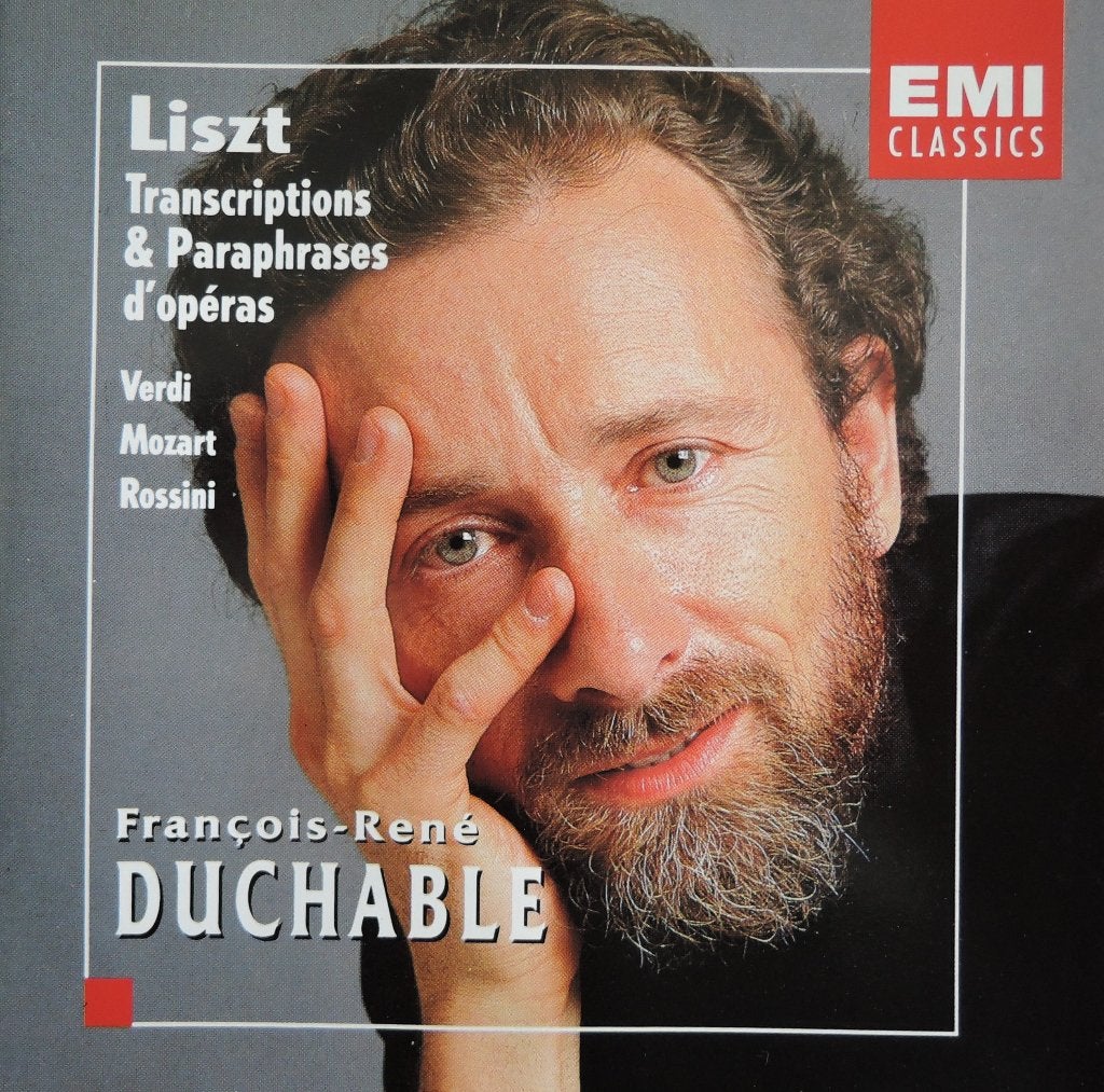 Liszt / Transcripties en parafrases opera's - Duchable - EMI, Soloconcert, Ophalen of Verzenden, Zo goed als nieuw, Rossini