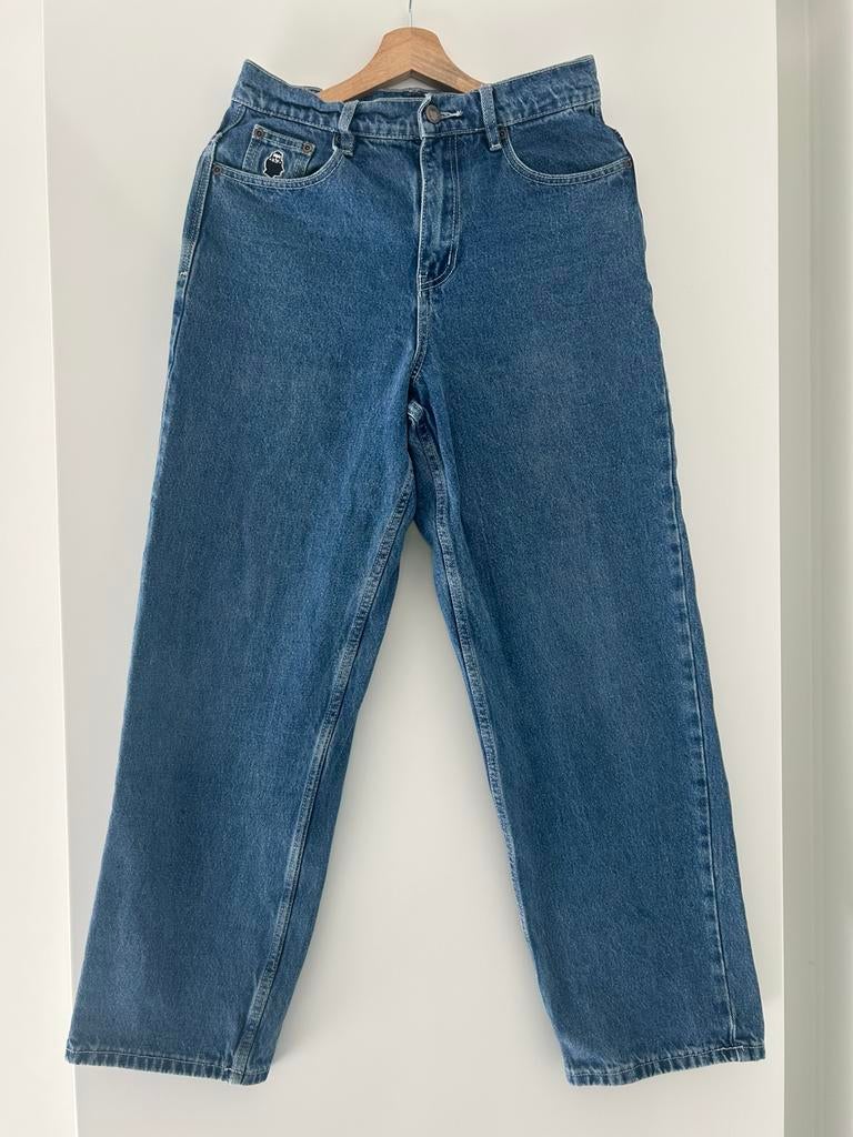 NNSNS biggerfoot  maat 27/30 nieuwstaat, Ophalen of Verzenden, Zo goed als nieuw, Blauw, W32 (confectie 46) of kleiner