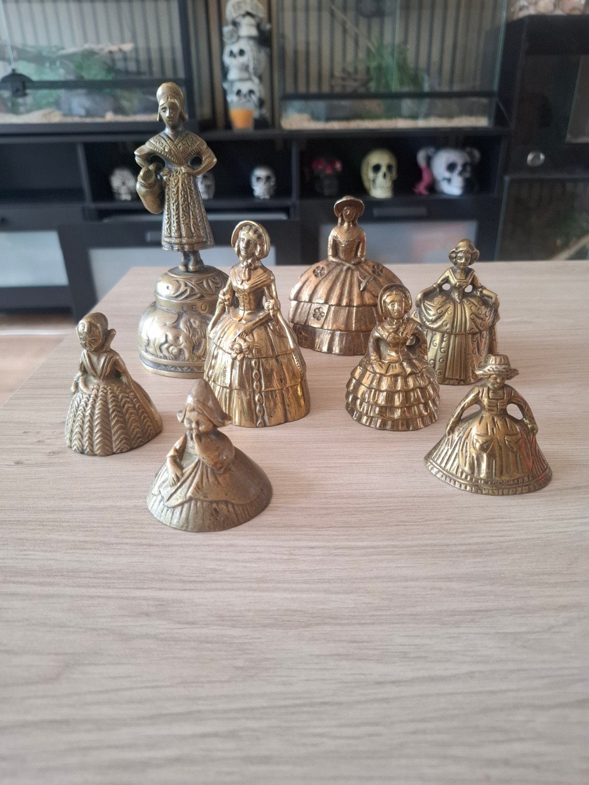8 Lady Bell laiton, Antiquités & Art, Enlèvement ou Envoi