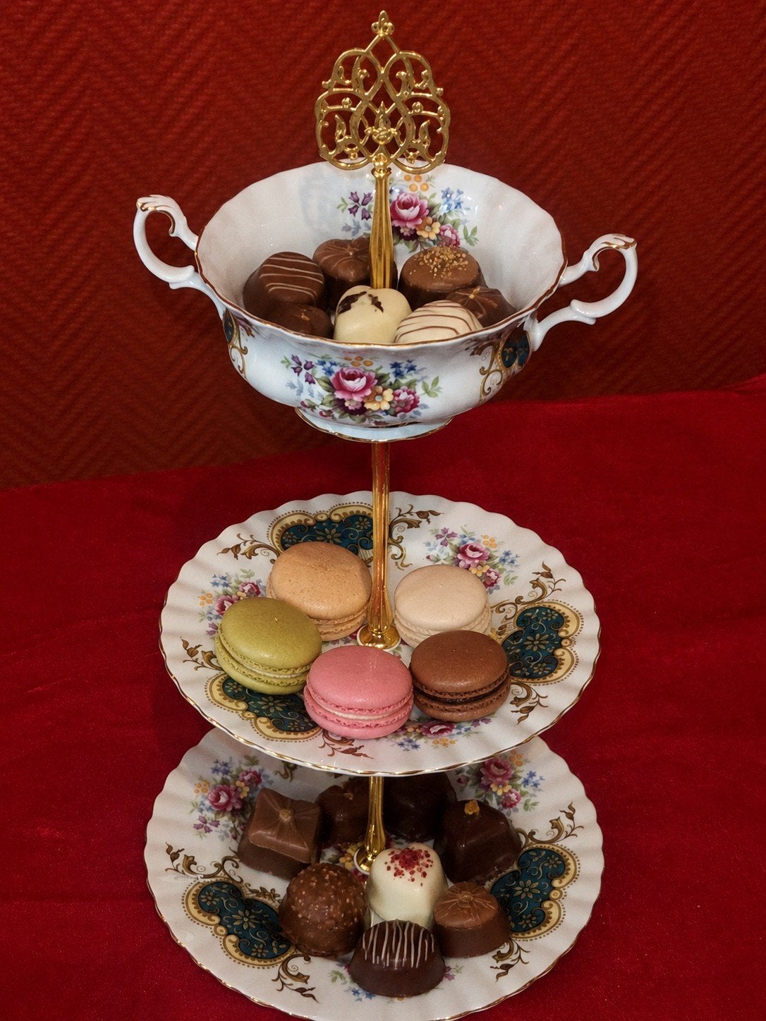 Etagère Royal Albert "Berkeley", Ophalen of Verzenden, Royal Albert