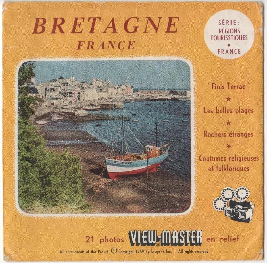 View-master Brittany 1432 A B C, Antiek en Kunst, Ophalen of Verzenden