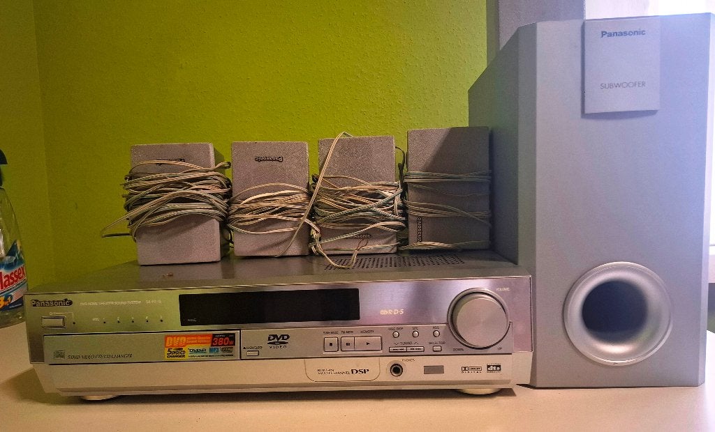 dvd speler 5.1 surround te koop, Audio, Tv en Foto, DVD spelers, Ophalen, Gebruikt, Dvd-speler, Panasonic