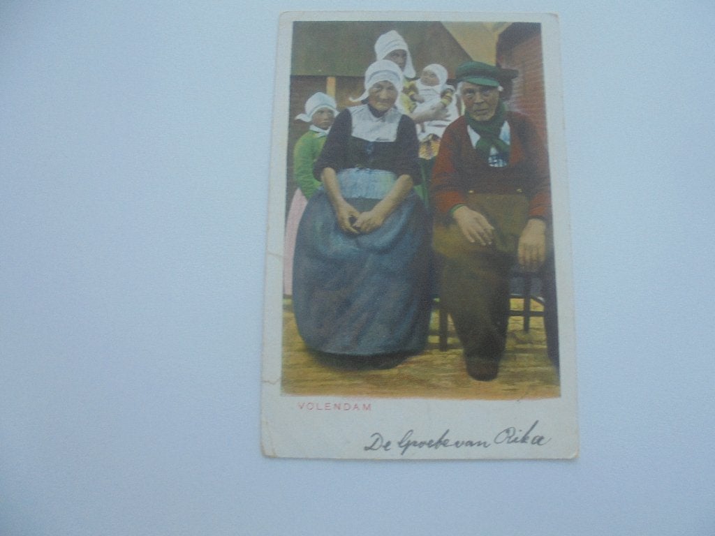 klederdracht, Ophalen of Verzenden, Voor 1920, Gelopen, Klederdracht