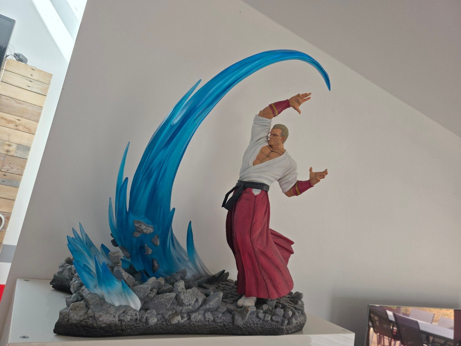 King of fighters Geese howard 1/4 kinetiquettes, Enlèvement, Comme neuf, Autres types