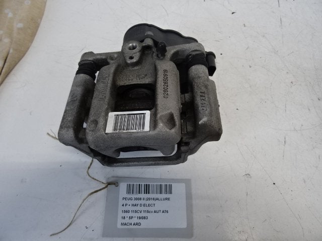 ETRIER DE FREIN ARRIÈRE DROIT 3008 II (M4 / MC / MJ / MR), Kontakt-peugeot@peugeot.com, Utilisé, Peugeot Deutschland GmbH, Bahnhofsplatz
65423  Rüsselsheim, DE