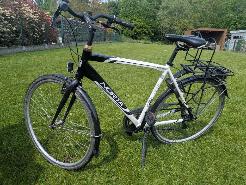 FietsNorta "Light Right Concept" Stadsfiets, Fietsen en Brommers, Velgrem, Versnellingen, Zo goed als nieuw, 65 cm of meer