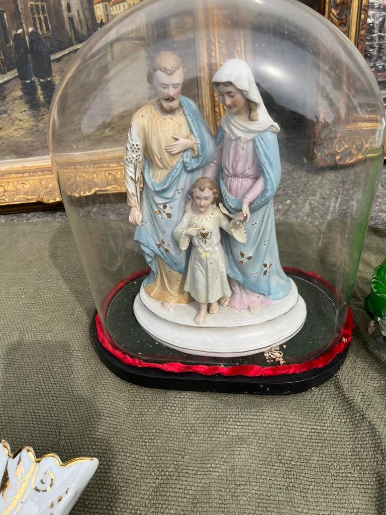 Stolp met heilige familie biscuit, Verzamelen, Ophalen, Zo goed als nieuw