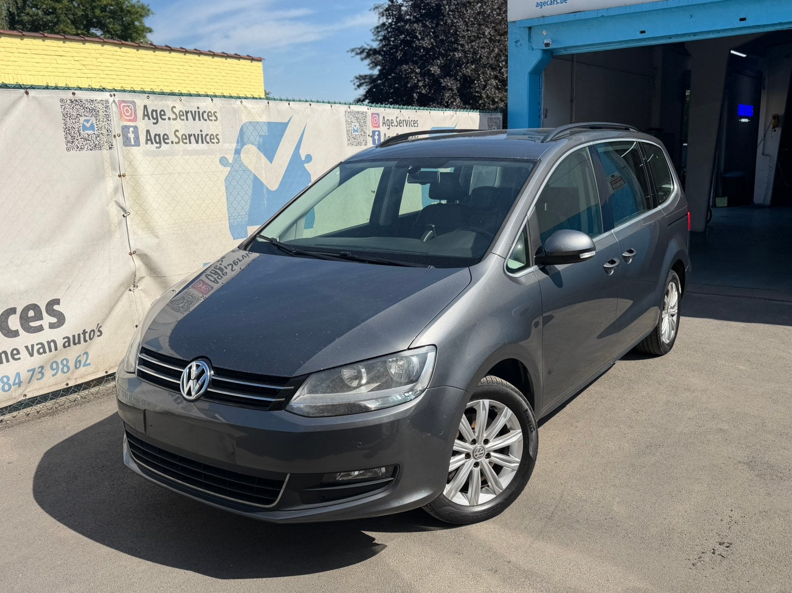 Volkswagen sharan 7-zits benzine 150pk, Euro 5, 4 cilinders, 7 zetels, Leder