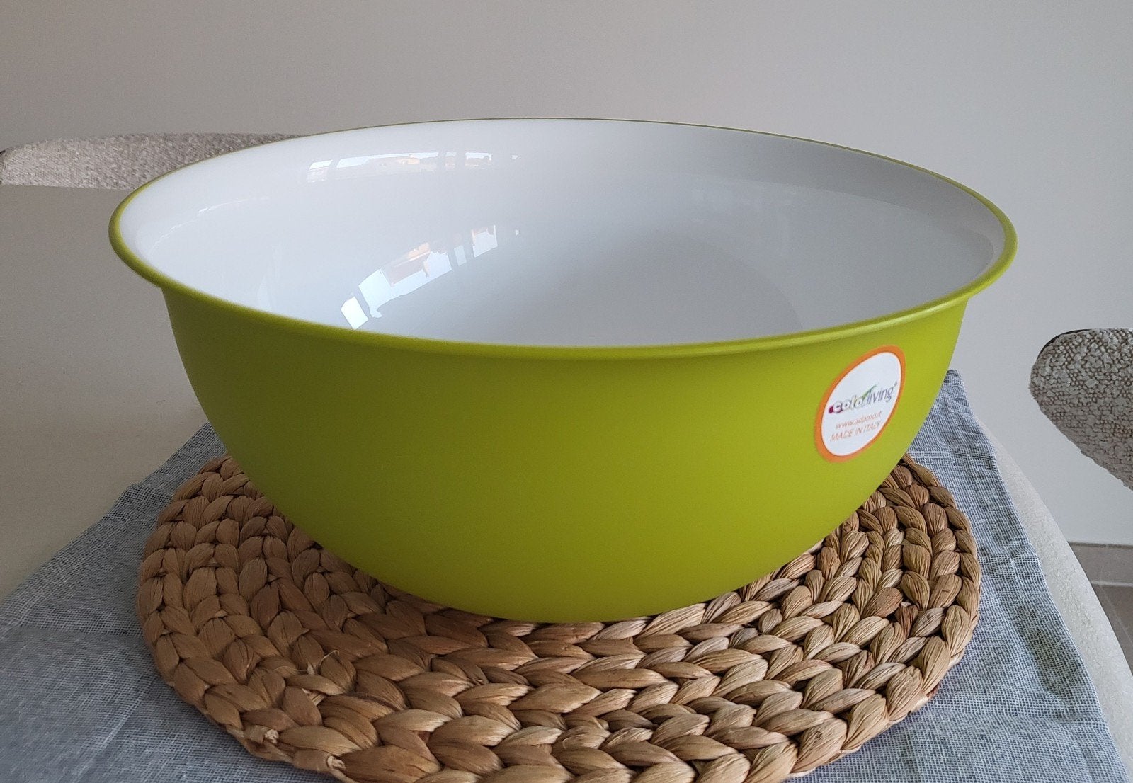 mengkom diameter 32cm hoogte 16cm *Nieuw*, Enlèvement ou Envoi, Neuf