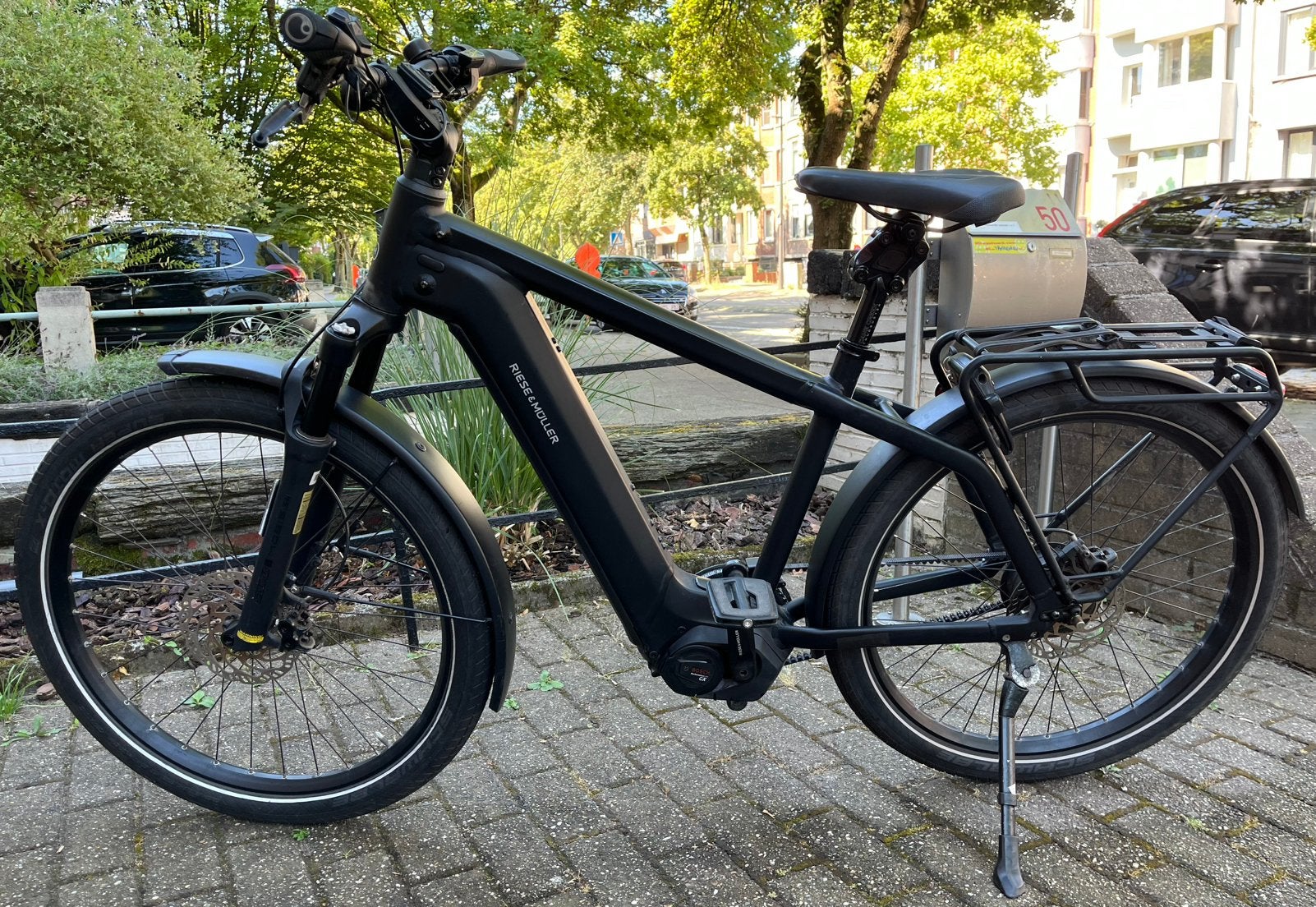 Riese&Muller charger4 GT Vario Enviolo, Zo goed als nieuw, 47 tot 51 cm, 50 km per accu of meer, Ophalen