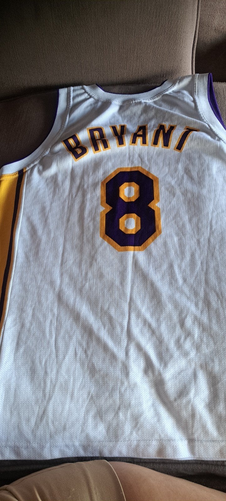 Vintage Champion Europe Los Angeles Lakers Kobe Bryant #8, Sport en Fitness, Basketbal, Ophalen