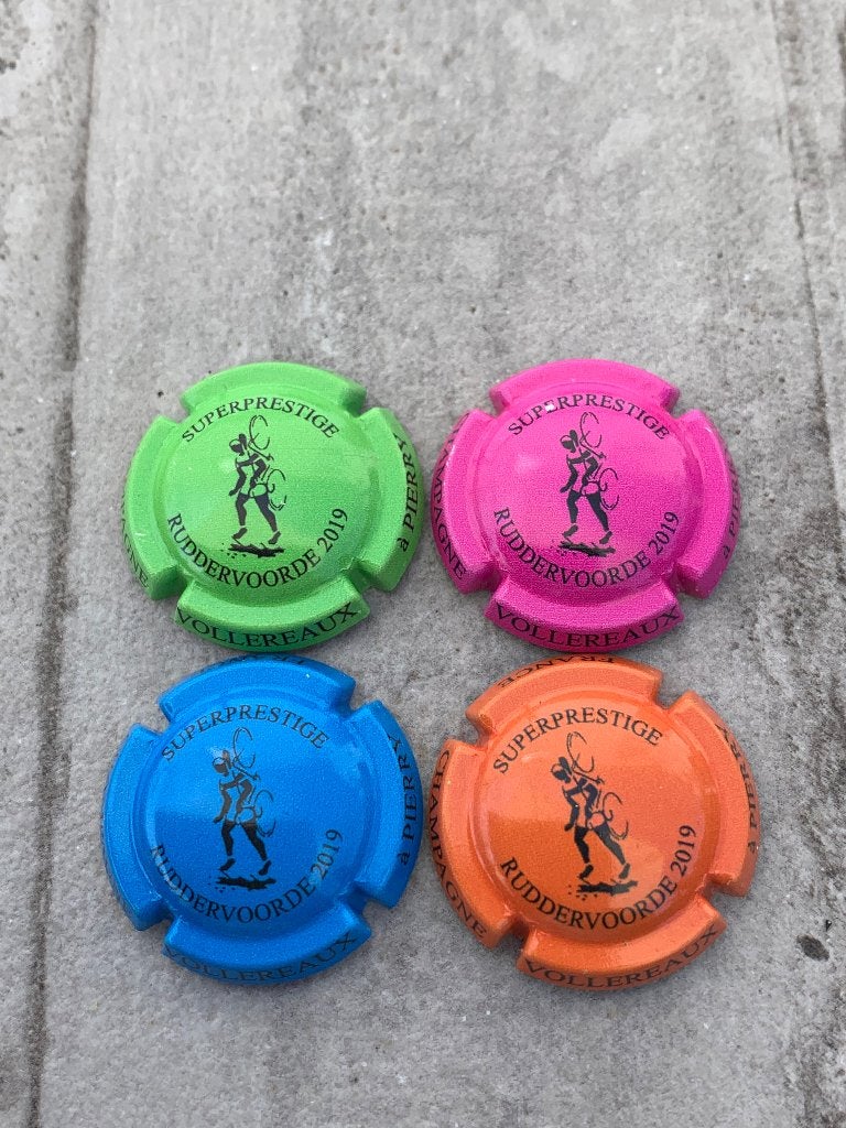 4 champagne capsules vollereaux, Enlèvement ou Envoi
