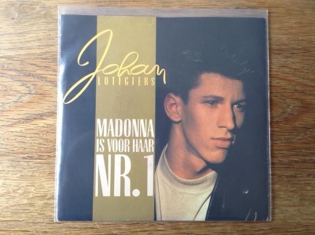 single johan lotigiers, Cd's en Dvd's, Vinyl Singles, Beschermende buitenhoes, Fotohoes, Originele persing, Single, 1990 - 1999