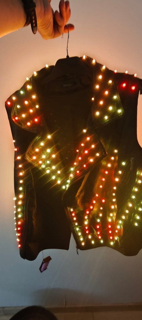LED showvest, Musique & Instruments, Lumières & Lasers, Comme neuf, Autres types, Couleur, Enlèvement