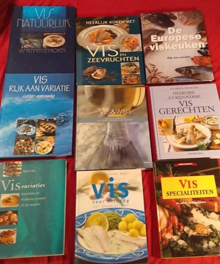 kookboeken VIS, Ophalen of Verzenden