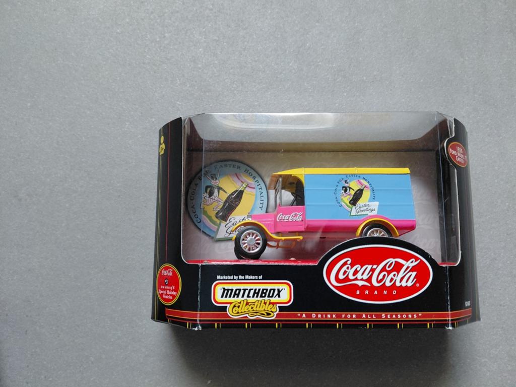 Matchbox Coca-Cola, Ophalen of Verzenden, Zo goed als nieuw, Auto, Overige merken