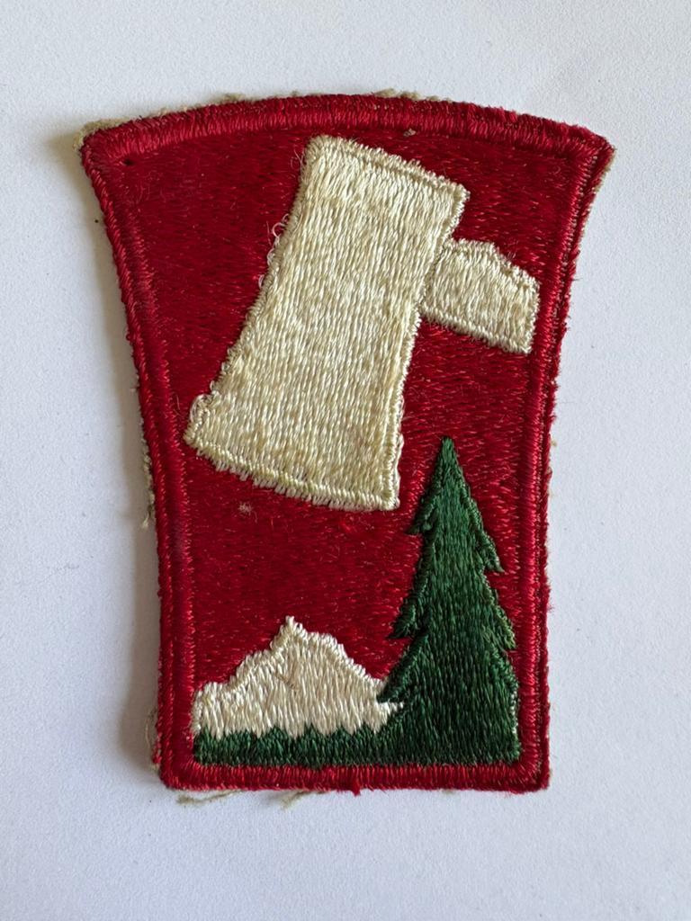 WW2 US Army ORIGINAL US ARMY 70th DIVISION PATCH, Ophalen of Verzenden