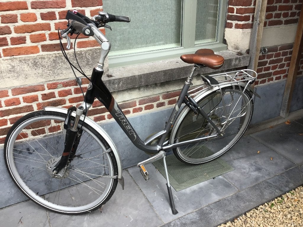 Trek Navigator L500 damesfiets - goede staat, Fietsen en Brommers, Fietsen | Dames | Damesfietsen, Gebruikt, Velgrem, 47 tot 50 cm