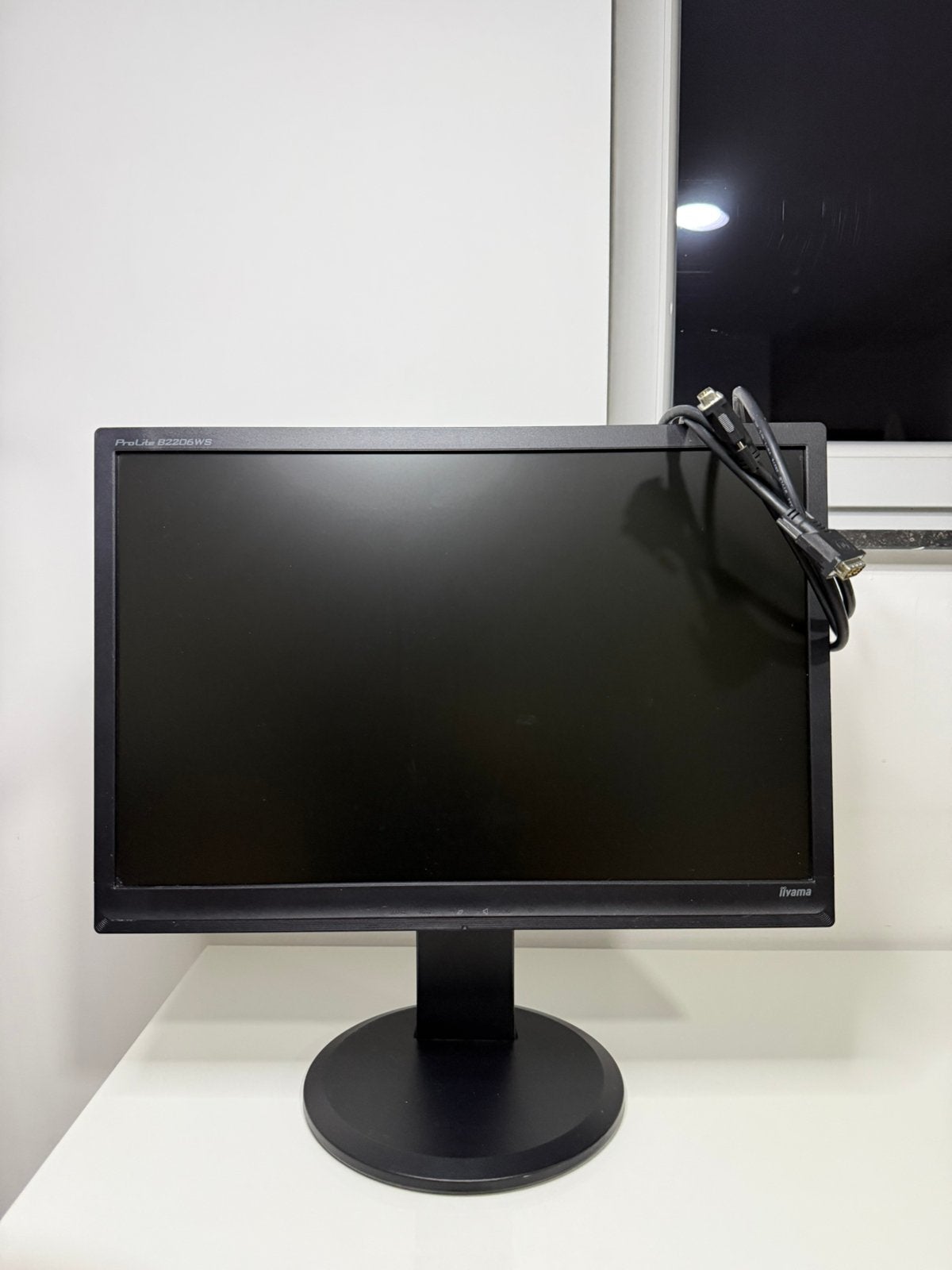 Iiyama ProLite B2206WS in super staat, Informatique & Logiciels, Moniteurs, HD, 5 ms ou plus, Comme neuf, 60 Hz ou moins
