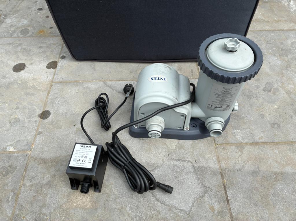 Intex zwembadfilter, Tuin en Terras, Ophalen, Gebruikt